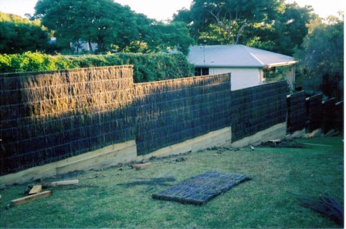 Melaleuca Brush Fence Panel 1800mm x 1800mm x 30mm (Heavy Duty)