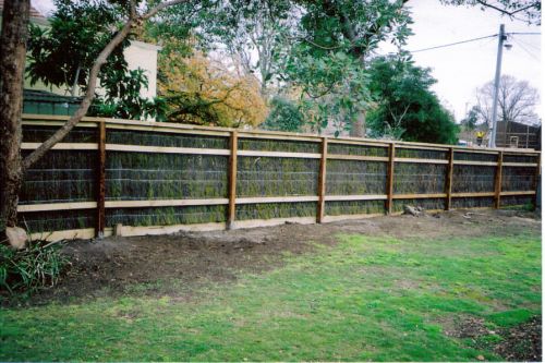 Melaleuca Brush Fence Panel 1800mm x 1800mm x 30mm (Heavy Duty)