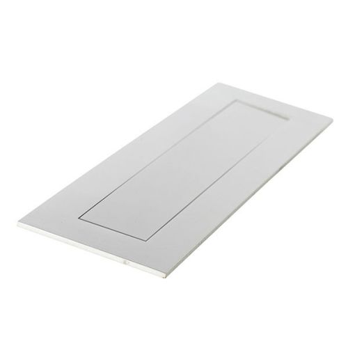 Stainless Steel Letter Plate for Brick or Timber Mailbox 290mm Suits A4