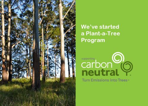 Carbon Neutral Plant a Tree program - Demak Outdoor Timber & Hardware